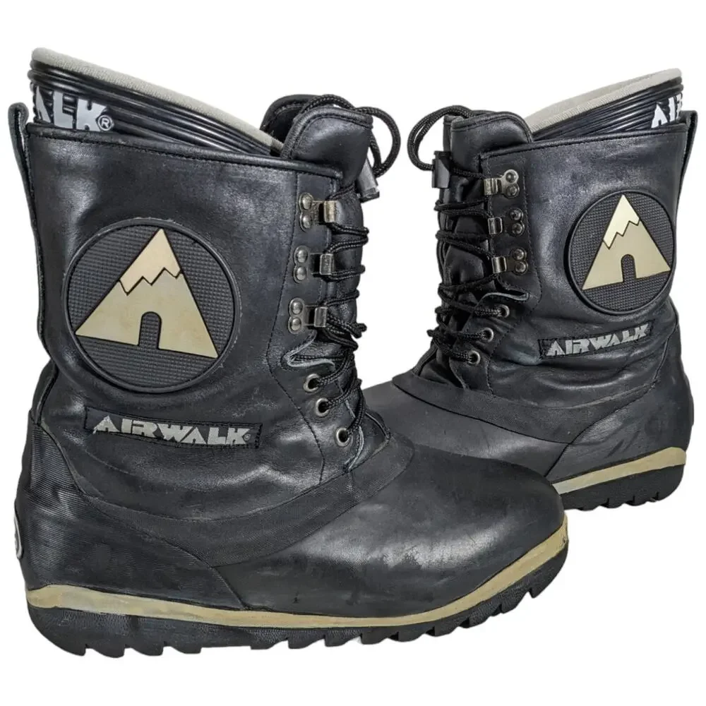 90s AIRWALK Snowboard Boots Mens Size 13 Air Comp VINTAGE ADVANTAGE Heavy Duty